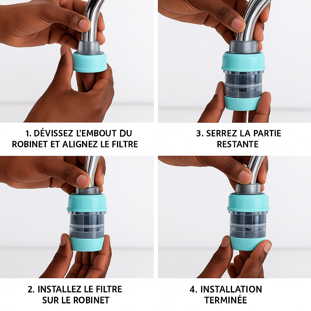 Mini Purificateur Robinet - Votre Eau Saine