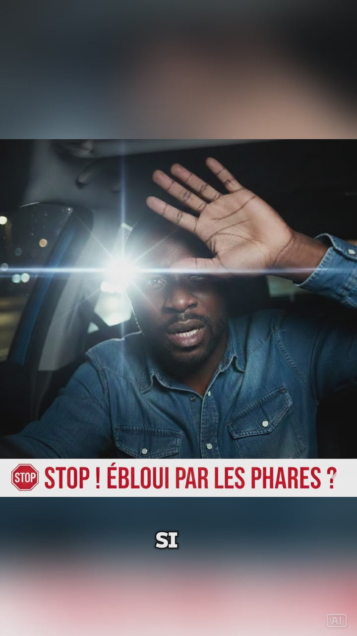 Lunettes de conduite anti-éblouissement – Vision nette de jour et de nuit